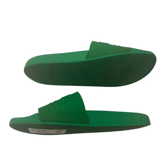 Gucci Pursuit 72 Pool Slide Rubber Raised Logo Contoured Footbed Sandals Size 37 - Picture 4 of 6